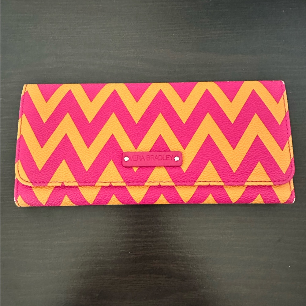 Vera Bradley wallet chevron